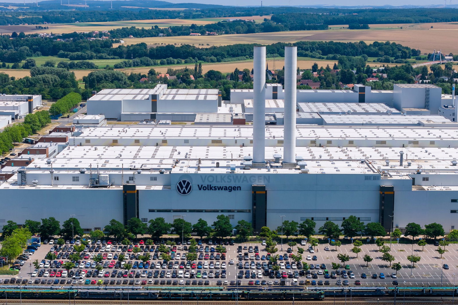 VW-Werk in Zwickau: Der Konzern steht vor richtungsweisenden Zeiten. (Archivbild)