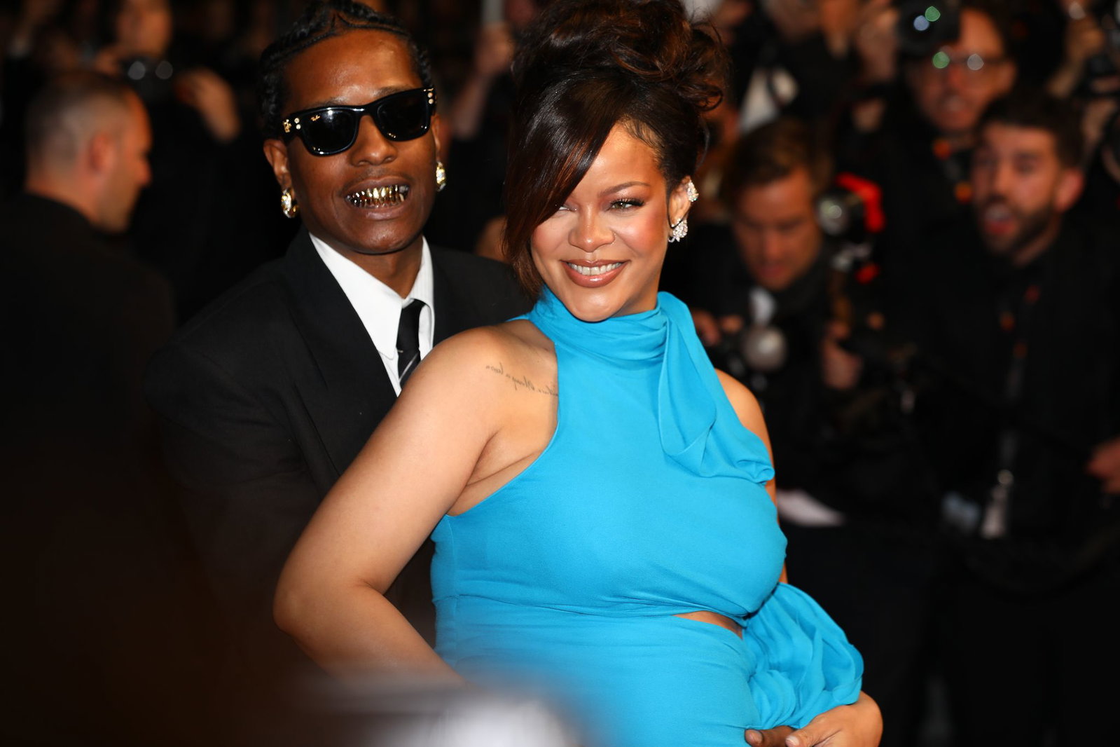 Rapper Asap Rocky erzählt, dass er und Sängerin Rihanna bei der Betreuung ihrer drei Kinder auf viel Unterstützung angewiesen sind. (Archivfoto)
