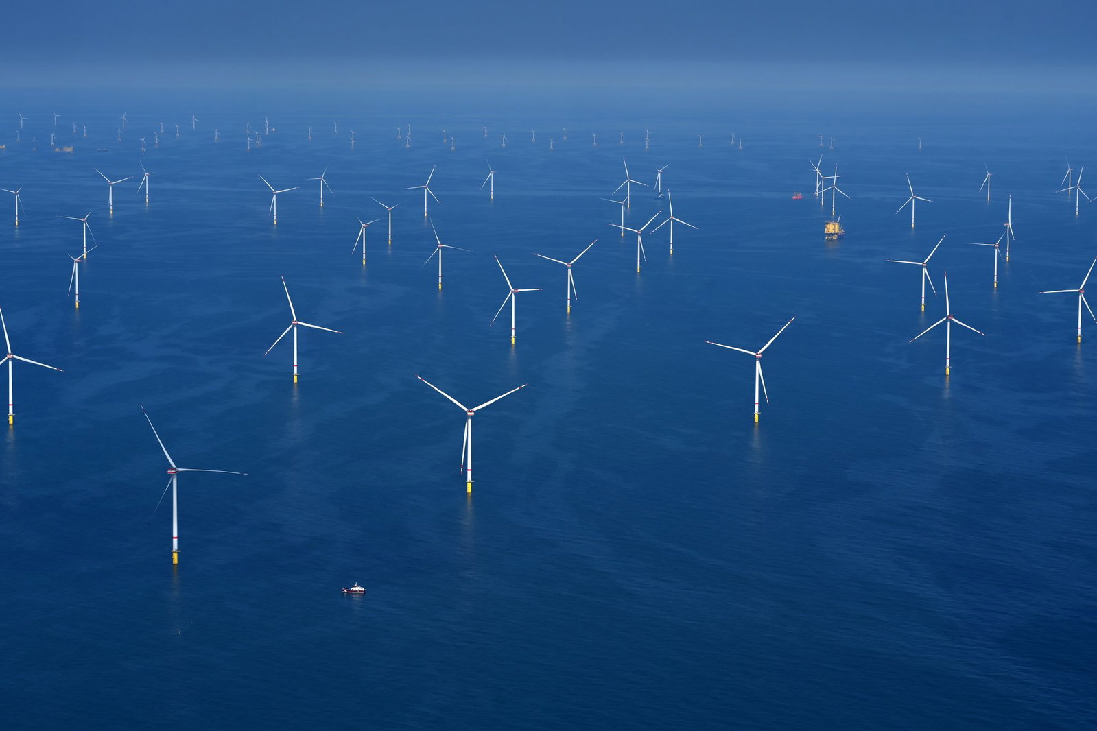 Die teilweise Inbetriebnahme vom Offshore-Windpark «He Dreiht» trägt positiv zum Ergebnis bei. (Archivbild)