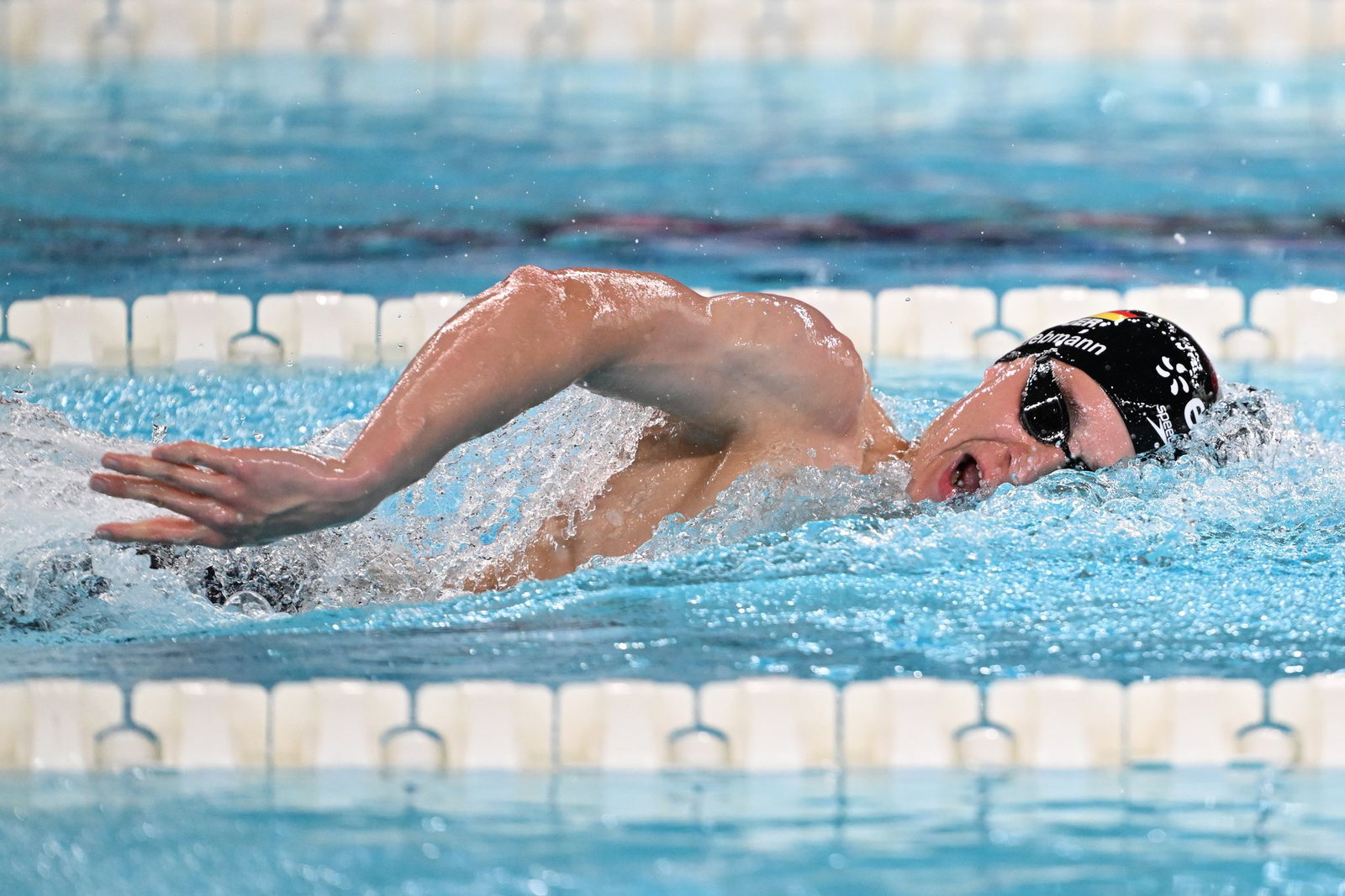 Johannes Liebmann ist über 400 Meter Freistil ausgeschieden.