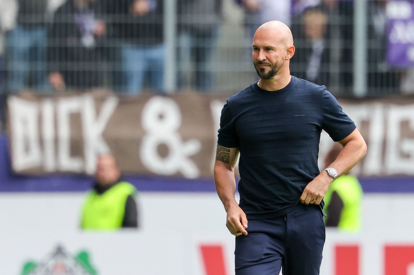 Trainer Christian Ilzer von der TSG Hoffenheim sieht einen souveränen Auftritt seines Teams in Aue. 