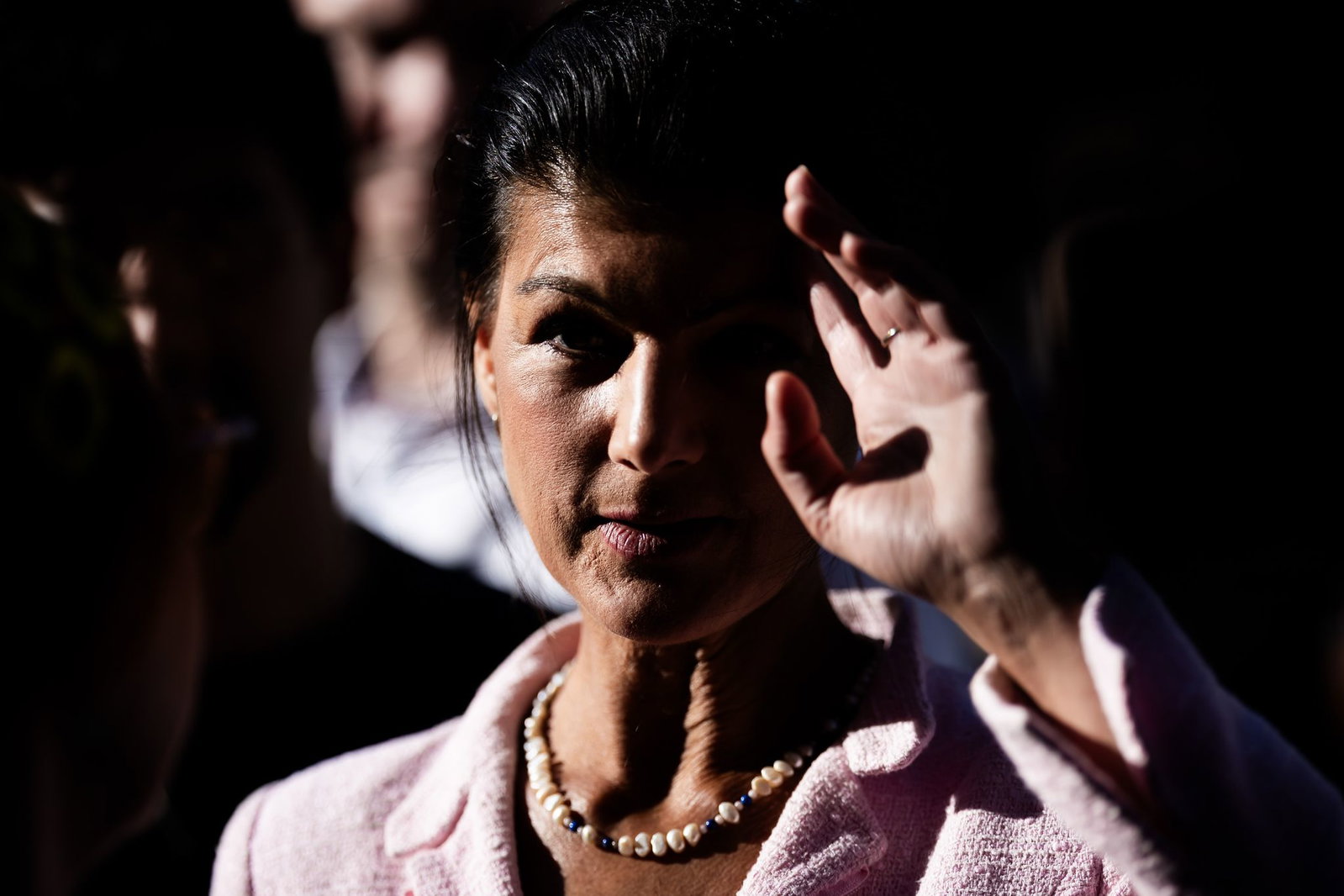 BSW-Gründerin Sahra Wagenknecht hofft auf den Sprung ihrer Partei in den Magdeburger Landtag. (Archivbild)