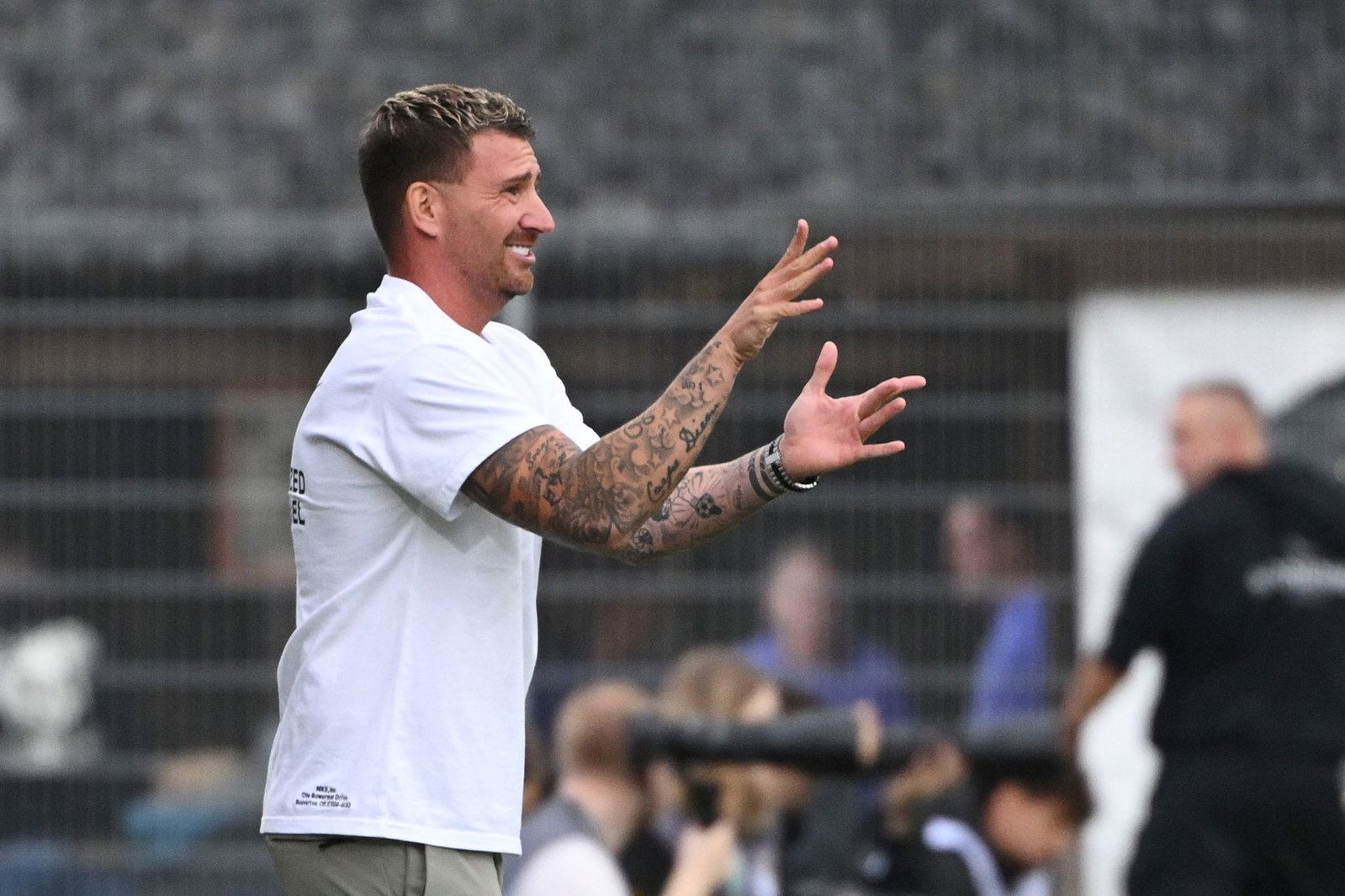  Trainer Pascal Reinhardt schaffte mit der SG Sonnenhof Großaspach eine Überraschung.