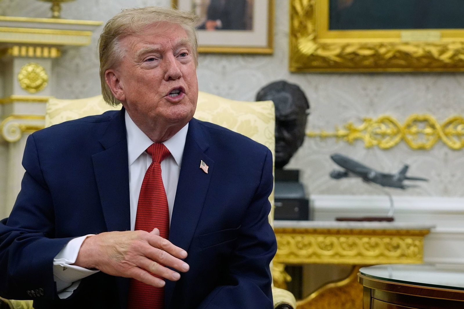 Laut Trump finden keine Gespräche mit dem Iran statt. (Archivbild)