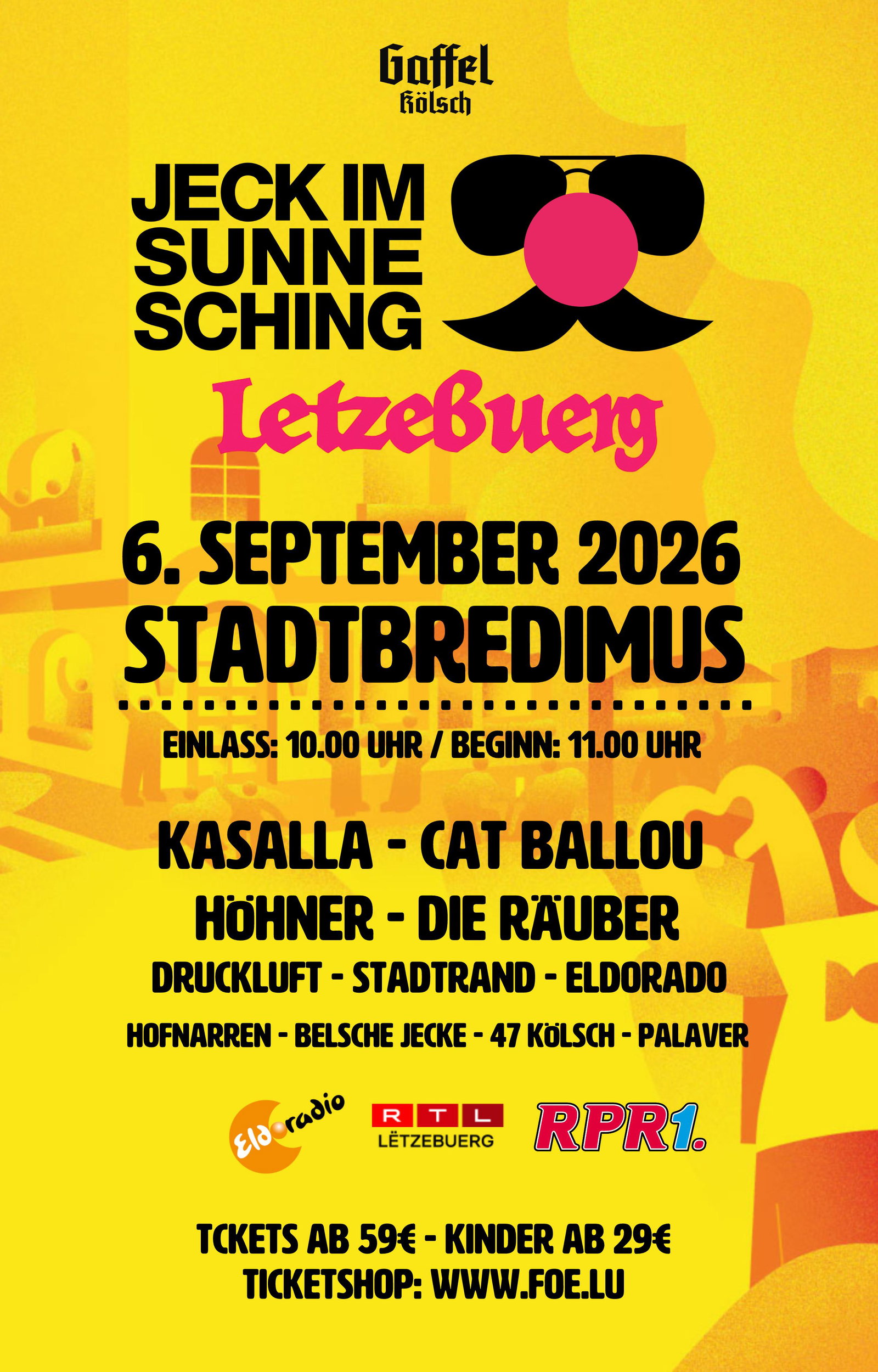 Jeck im Sunnesching