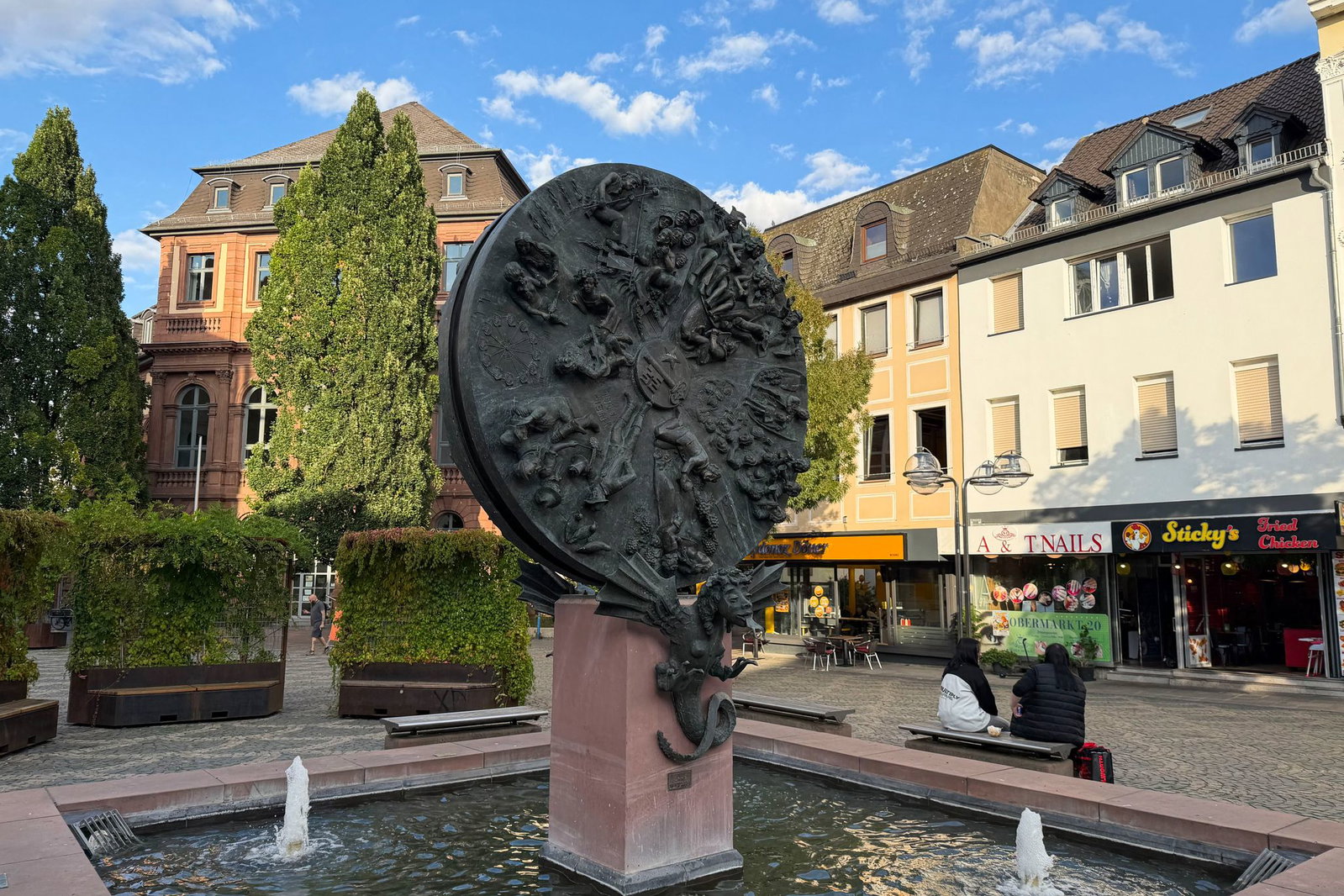 In Worms gingen nach dem Beben mehrere Anrufe bei der Polizei ein. 