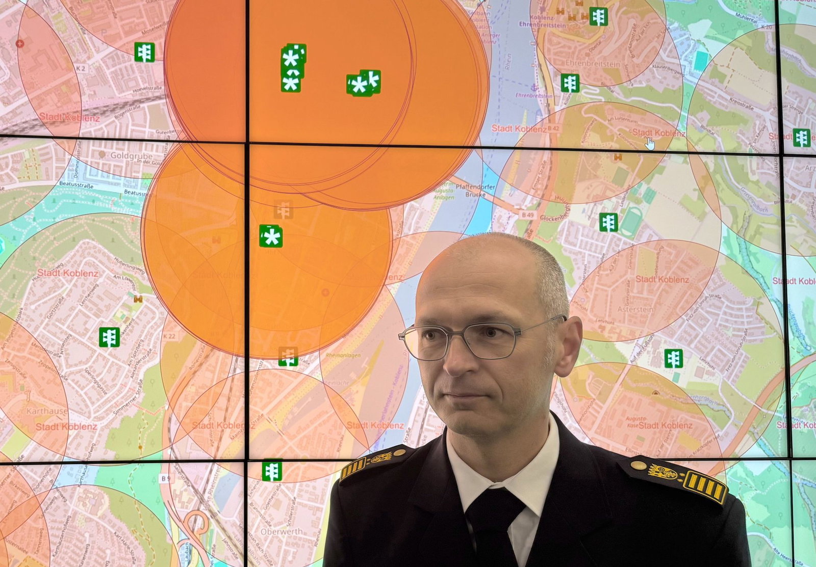 René Schubert steht seit Anfang 2025 an der Spitze des Landesamts für Brand- und Katastrophenschutz in Rheinland-Pfalz. (Archivbild)