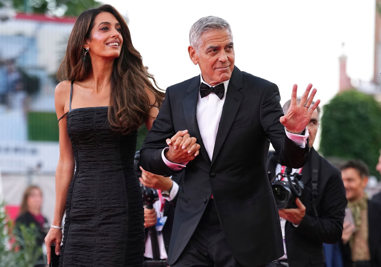 Amal und George Clooney sind oft gesehene Gäste beim Filmfest Venedig.