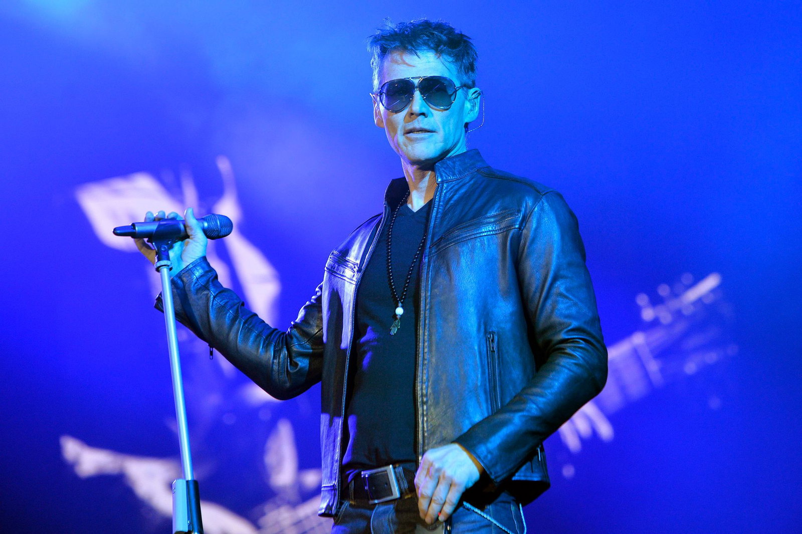 In den 80er Jahren ein Frauenschwarm: a-ha-Sänger Morten Harket. Hier zu sehen bei einem Konzert 2016. (Archivbild)