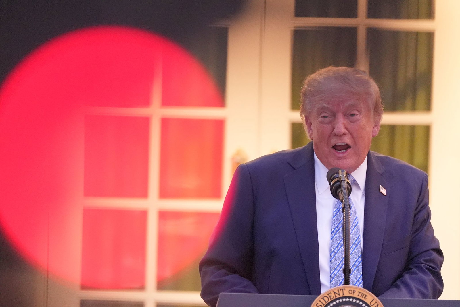 Trump geht gegen ihm missliebige Medien vor. 