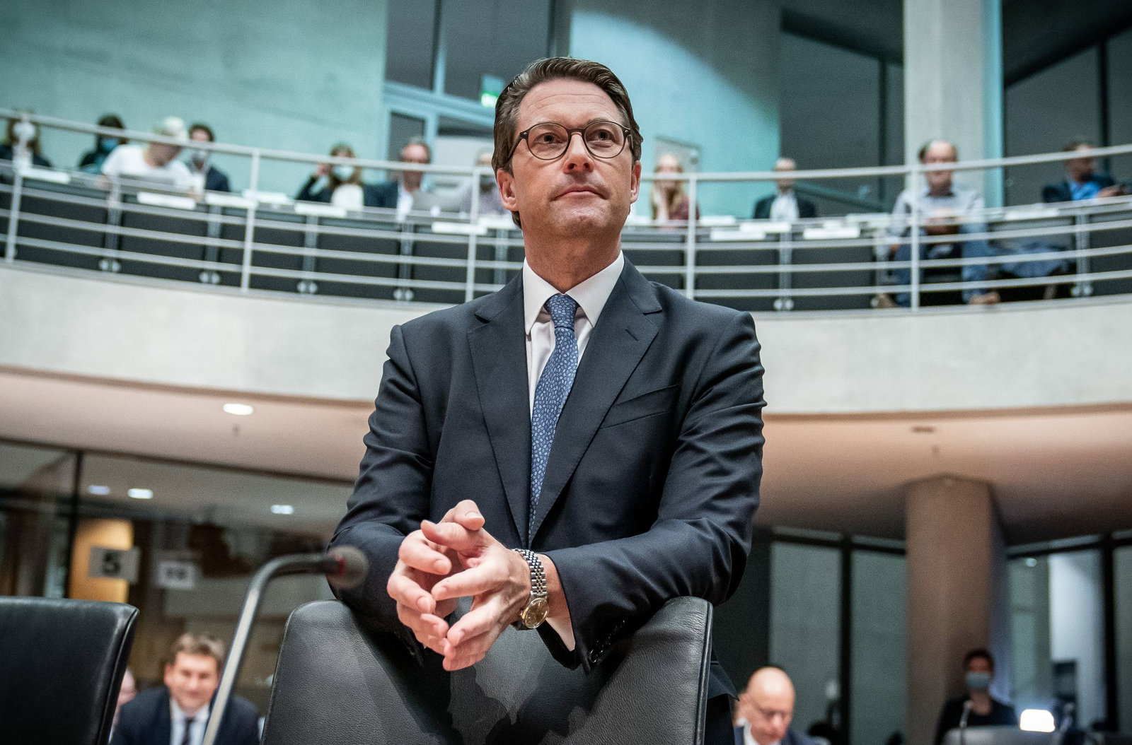 Vor dem Landgericht Berlin beginnt der Prozess gegen den ehemaligen Bundesverkehrsminister Andreas Scheuer. (Archivbild) 