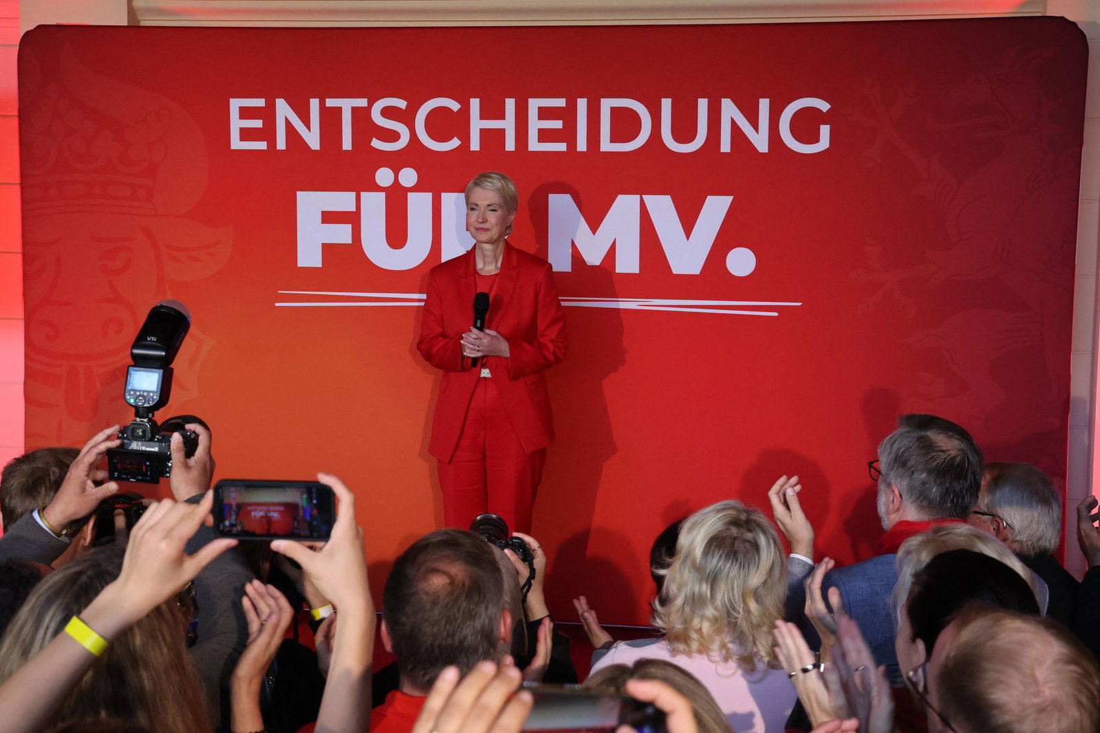 Schwesig hat trotz Aufholjagd wohl knapp nicht gewonnen.  
