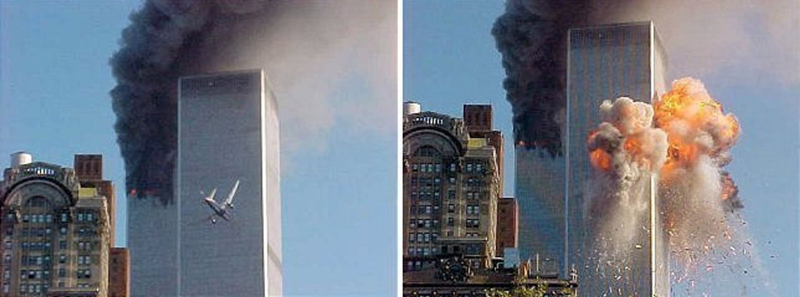 Zwei der vier entführten Flugzeuge flogen in die Zwillingstürme in Manhattan. (Archivbild)