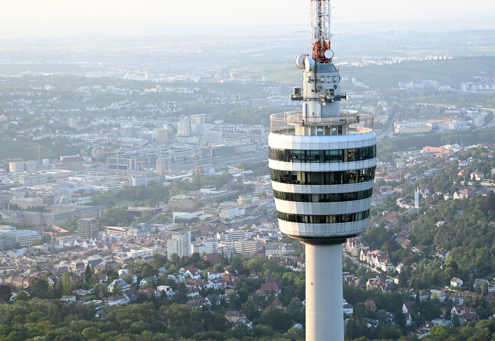 Die Bauweise des Turms wurde zum Vorbild für eine ganze Generation von Fernsehtürmen. (Archivbild) 