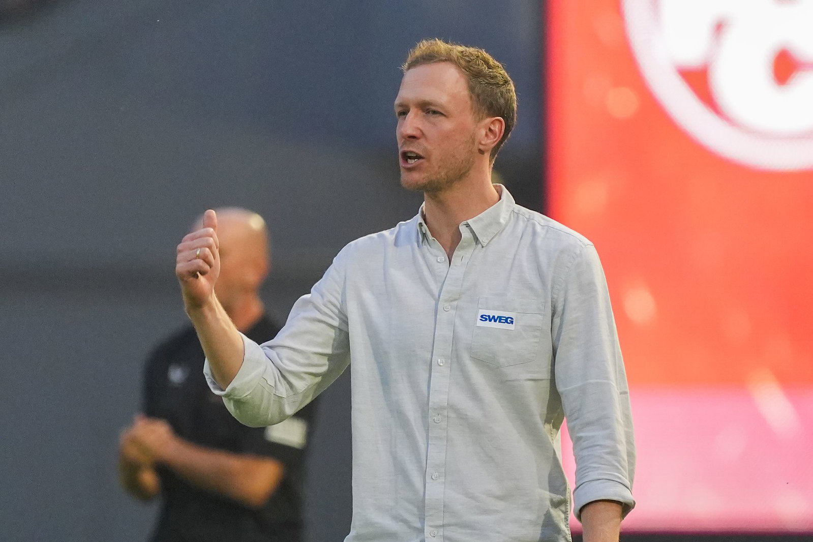 Maximilian Senft und der KSC stehen gegen Nürnberg unter Druck. (Archivbild)