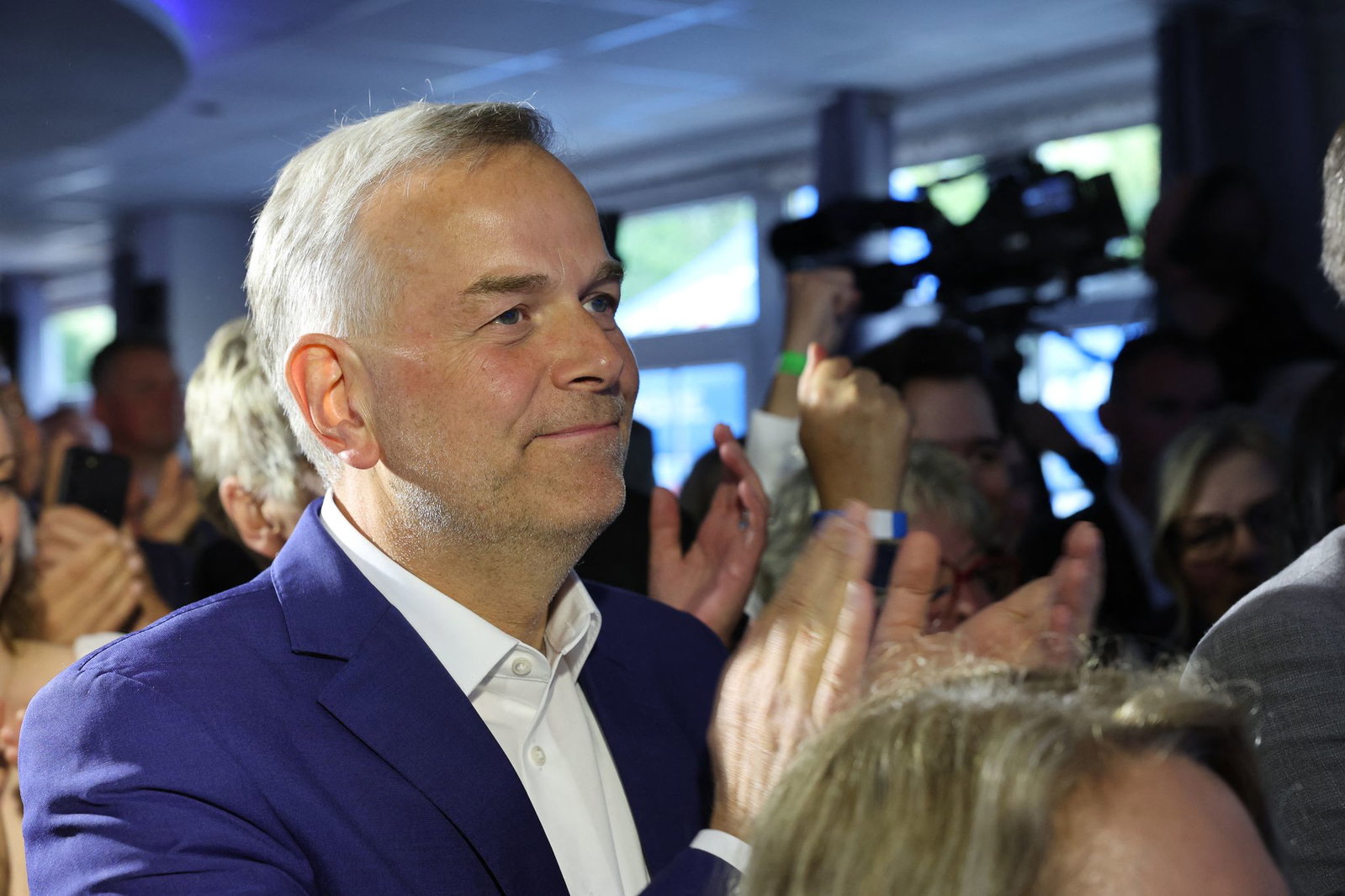 Leif-Erik Holm, Ministerpräsidentenkandidat der AfD, zeigte sich im Landtagswahlkampf in Mecklenburg-Vorpommern bürgerlich und nahbar.