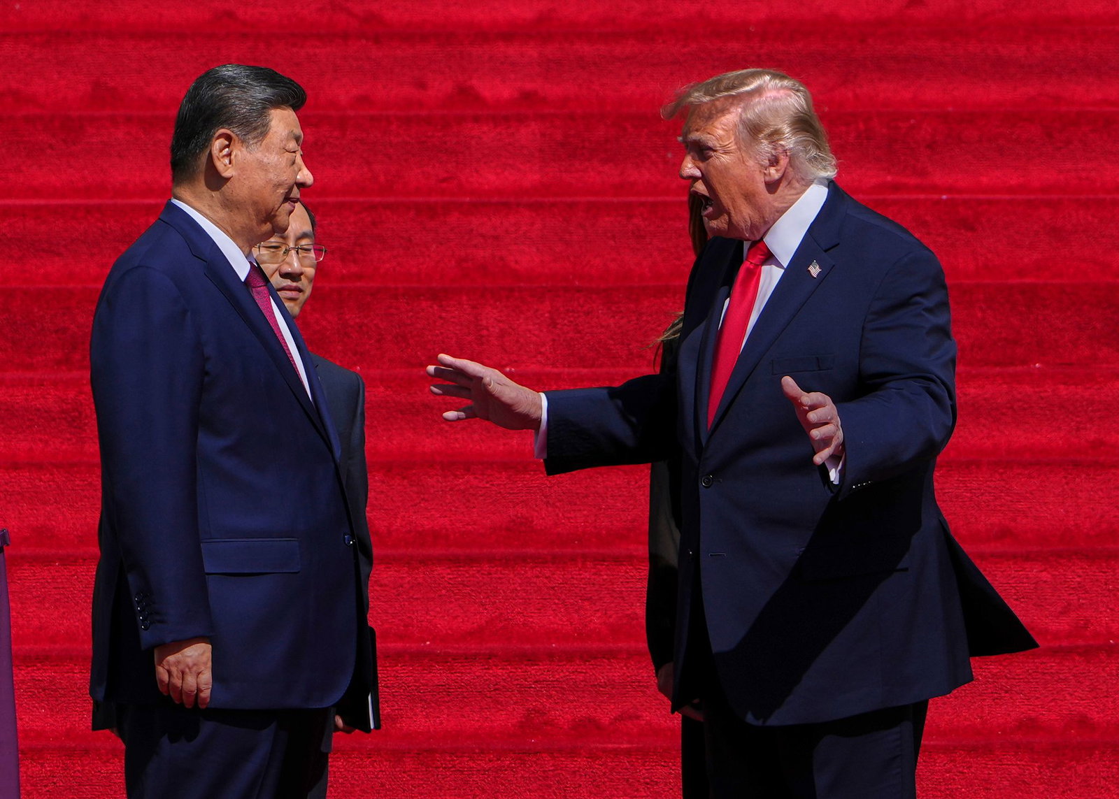 Trump hatte Xi vergangene Woche in Washington empfangen. (Archivbild) 