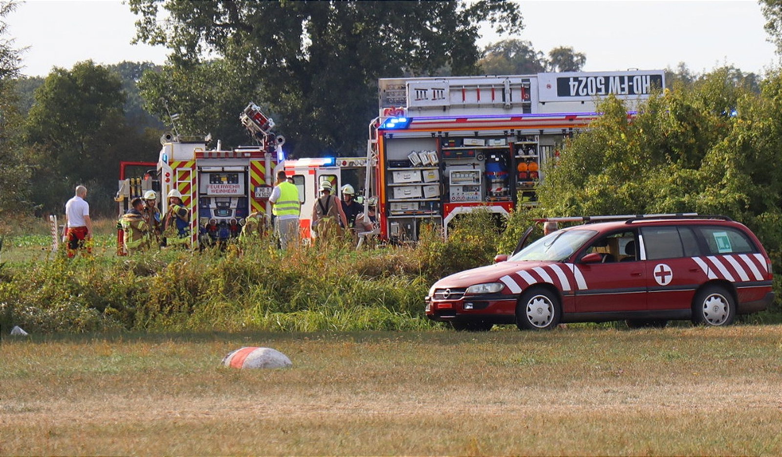 Das Flugzeug stürzte aus bislang ungeklärter Ursache ab.