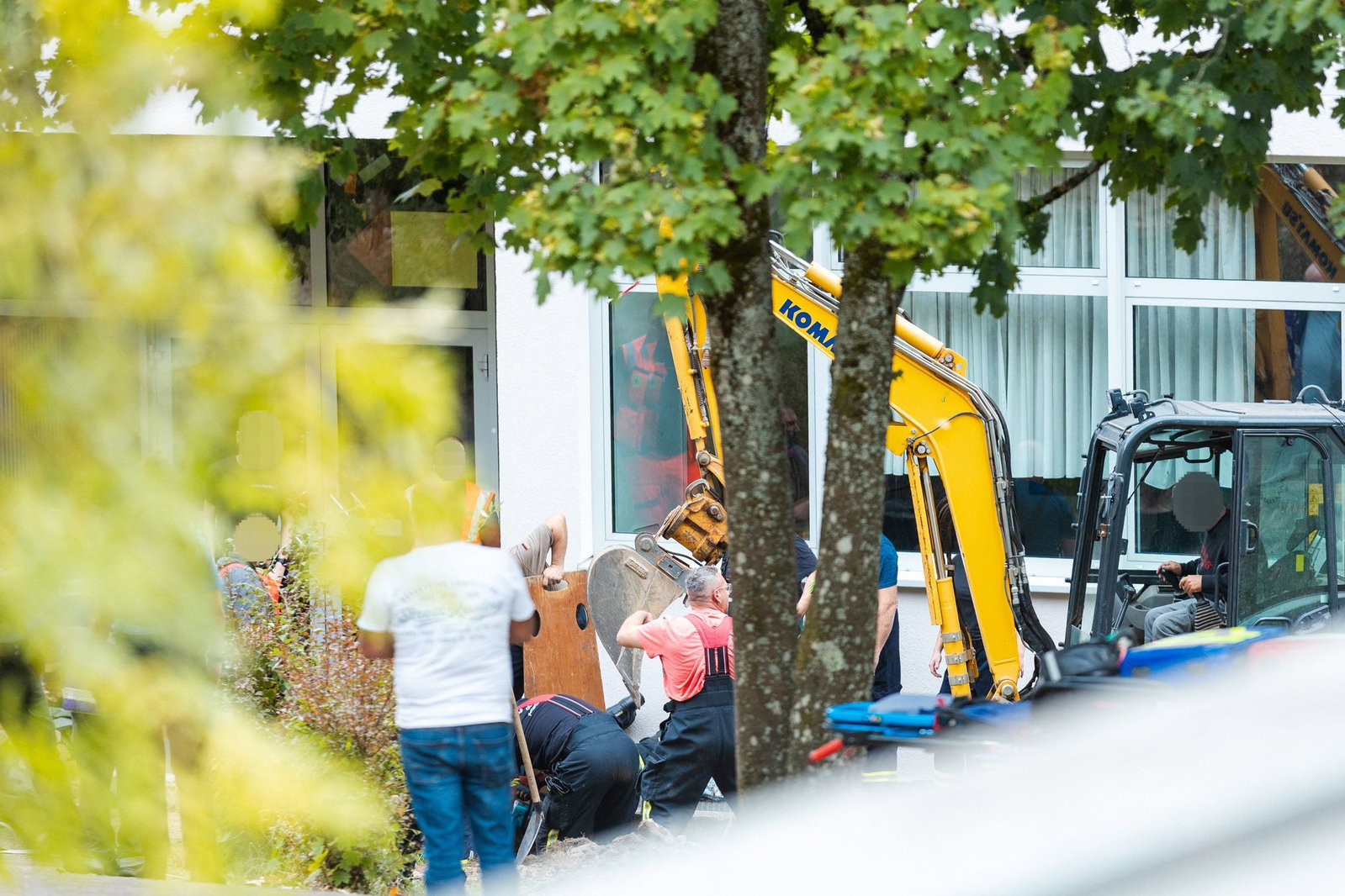 Das Kind konnte befreit werden.