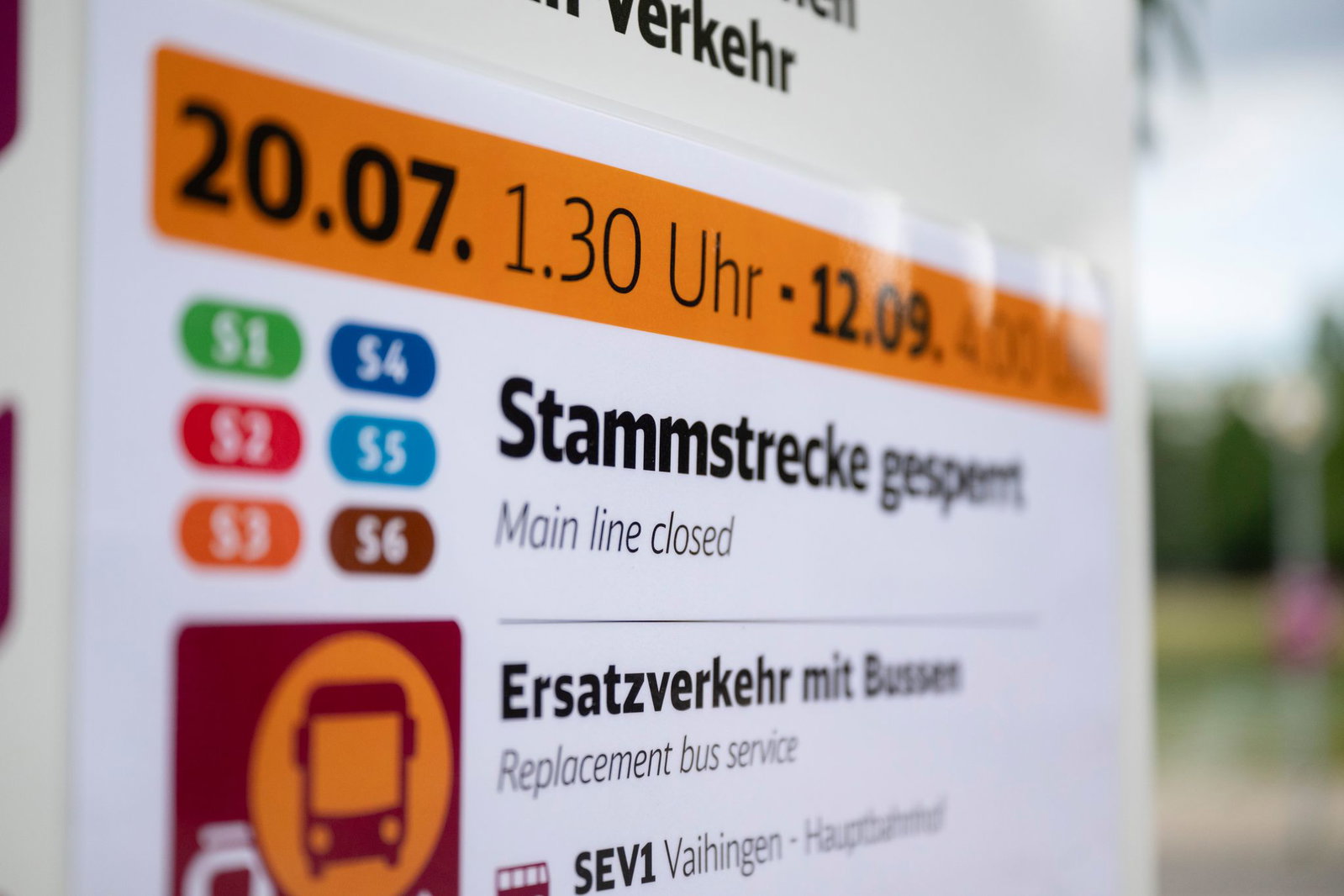 Wegen Bauarbeiten mussten Pendler in Stuttgart wochenlang auf Ersatzbusse umsteigen. (Archivbild)