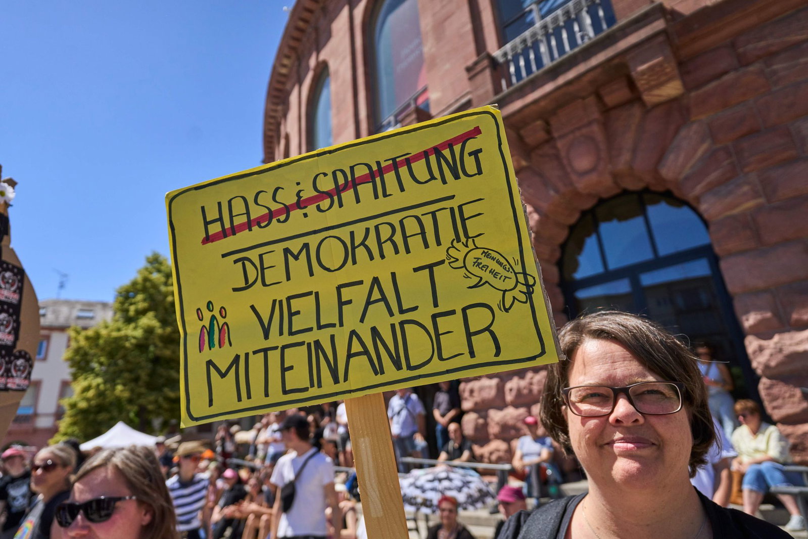 «PRÜF» steht Veranstalterangaben zufolge für «Prüfung Rettet Übrigens Freiheit!». (Archivbild)