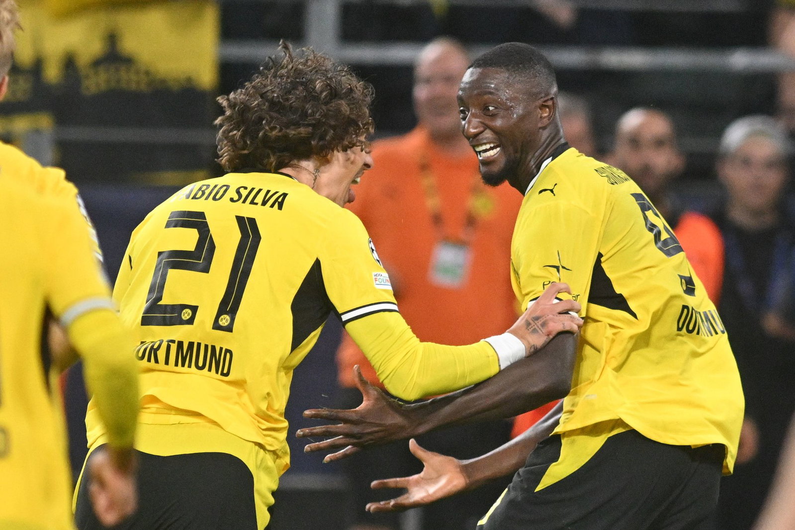 Fábio Silva (l) und Serhou Guirassy sind derzeit in starker Verfassung.
