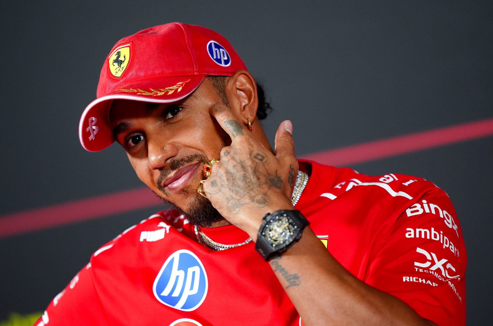 Lewis Hamilton weiß die italienische Seele zu streicheln.