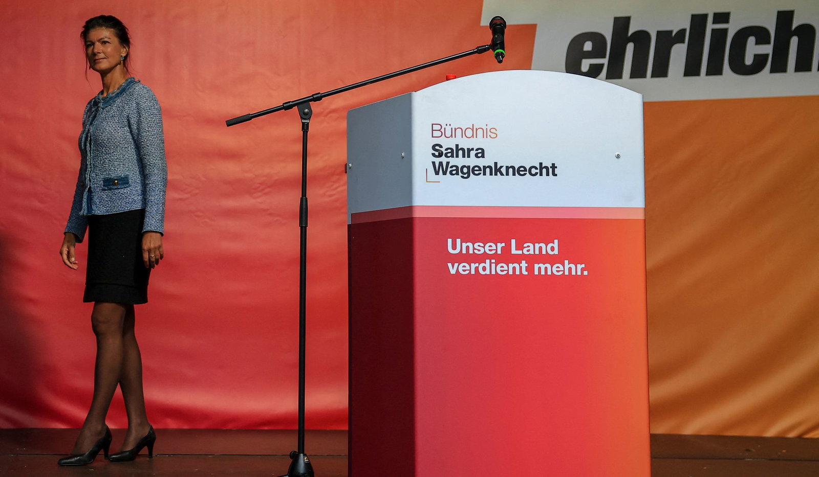 BSW-Gründerin Sahra Wagenknecht fühlt nach der Landtagswahl in Sachsen-Anhalt Rückenwind für ihre Partei. (Archivbild)