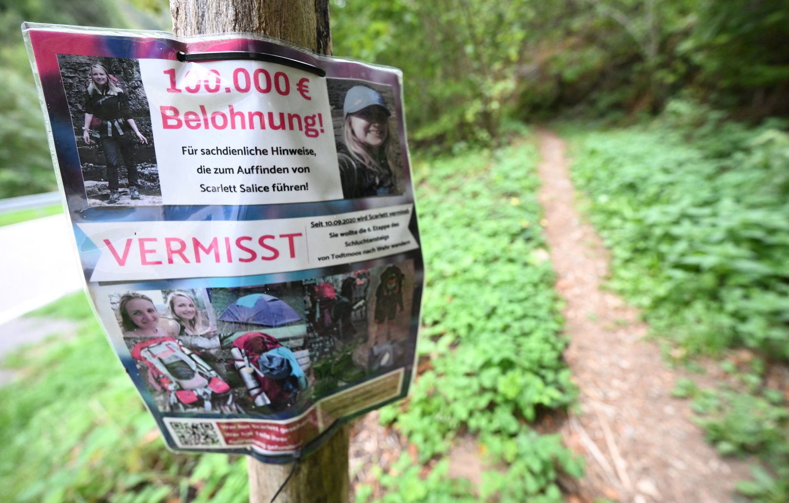 Scarlett verschwand im September 2020.