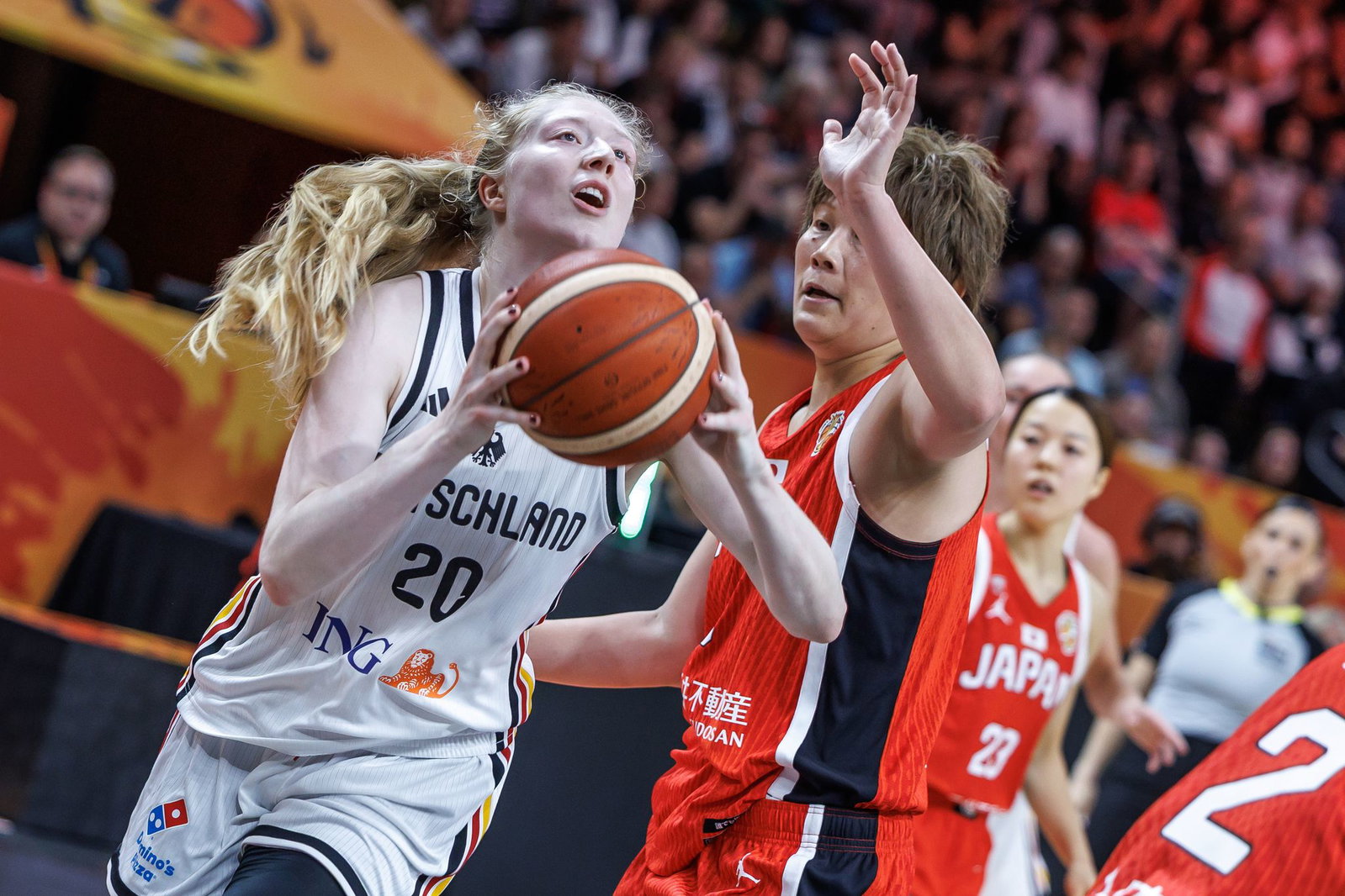 Frieda Bühner war gegen Japan beste deutsche Werferin.