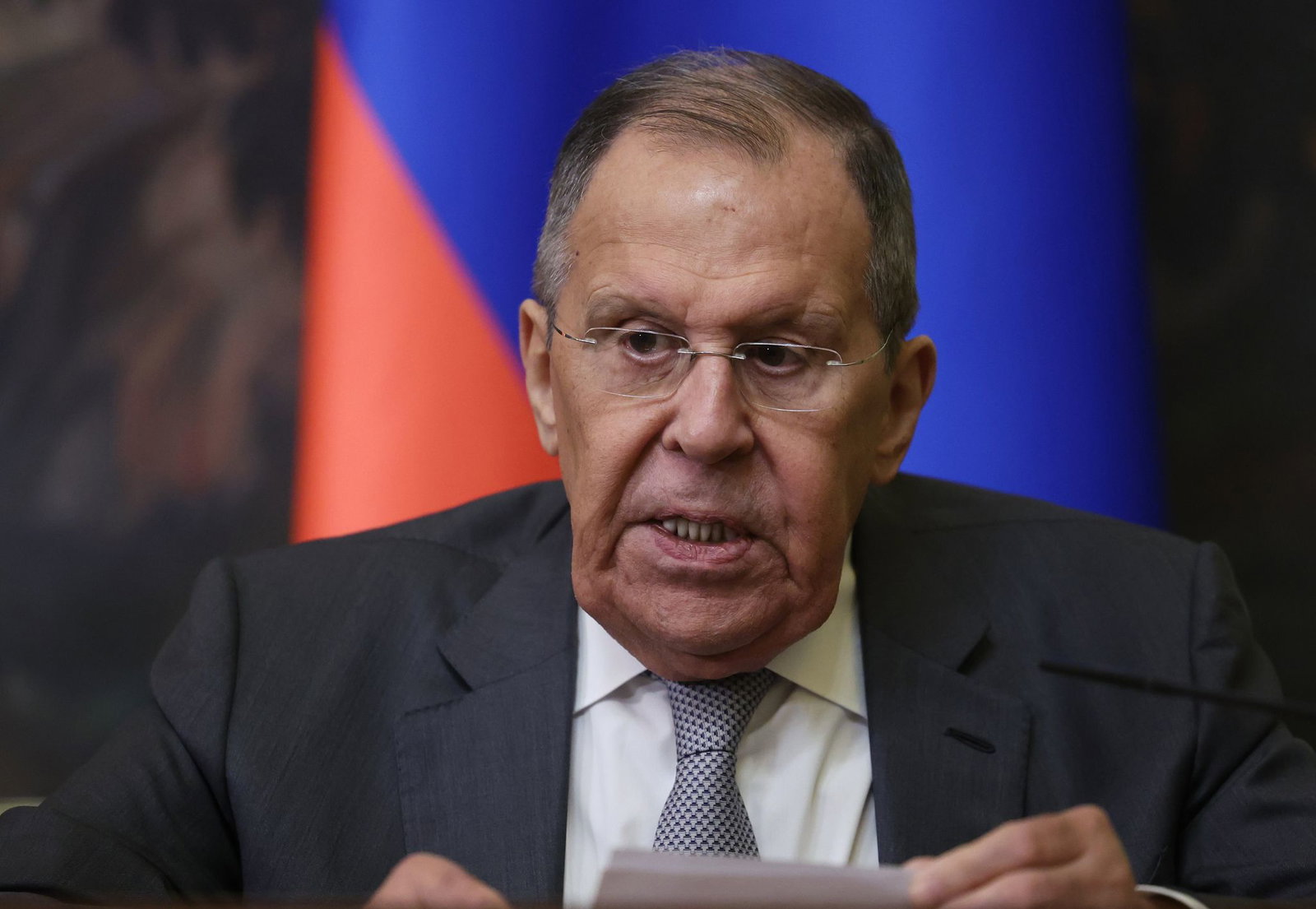 Russlands Außenminister Lawrow ist für harte Worte bekannt. (Archivbild)