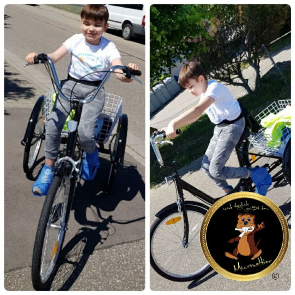 KuR Verein spendet Fahrrad