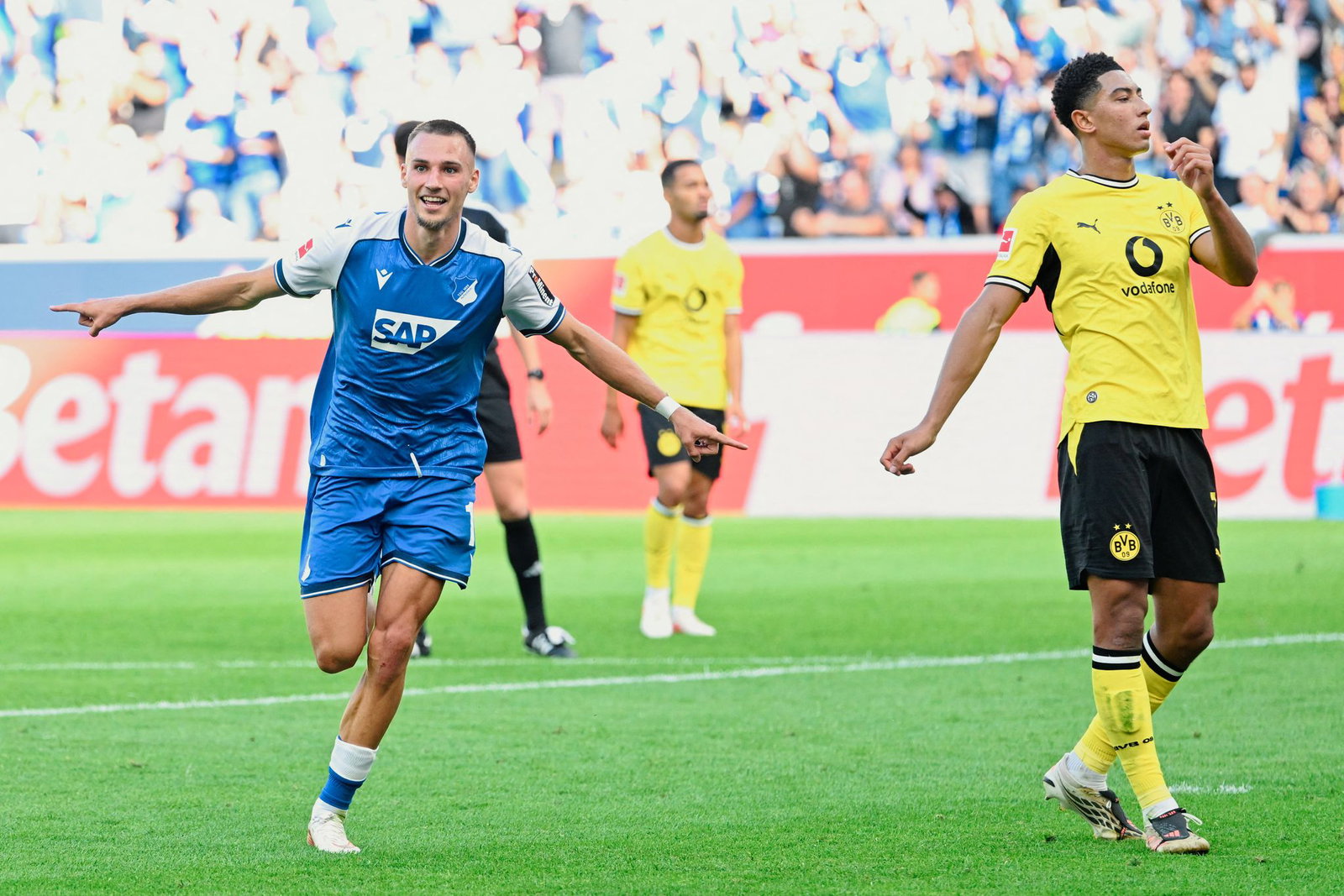 Nach Lemperles Tor sah Hoffenheim wie der sichere Sieger aus.
