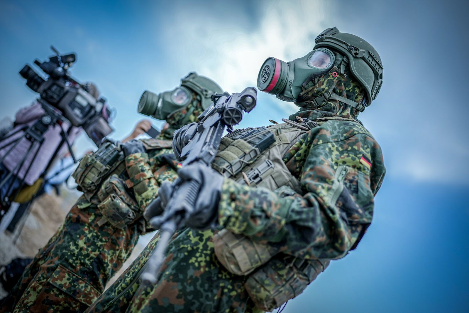 Bis zum 25. September macht ein ABC-Abwehrregiment ein Manöver mit dem Titel «Badischer Sturm 2026». (Archivbild) 
