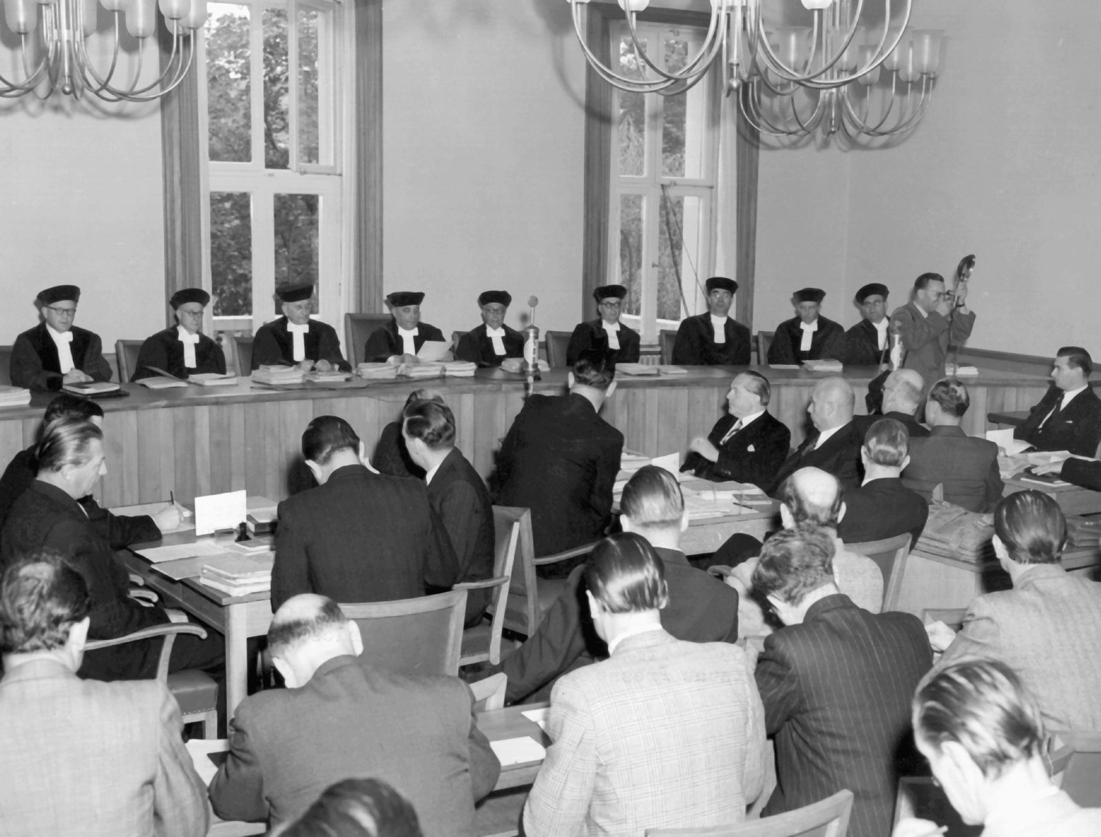 In der ersten Sitzung in Karlsruhe ging es um die Neugliederung Baden-Württembergs. (Archivbild)