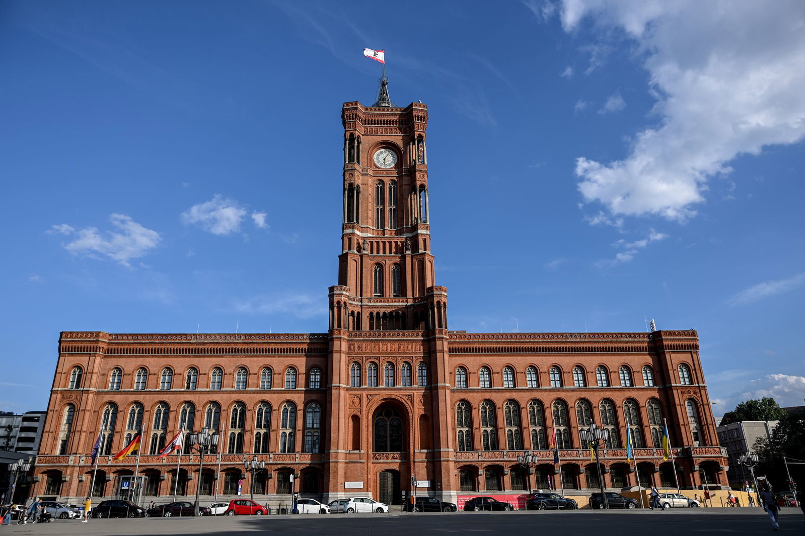 Auch in Berlin wird ein enges Rennen zwischen den führenden Parteien erwartet. (Archivbild)