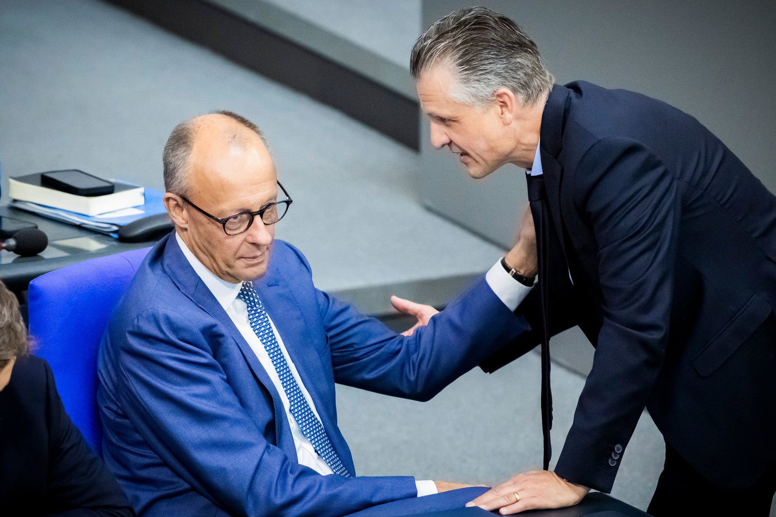 «Ich bin davon überzeugt, dass Friedrich Merz Bundeskanzler bleibt», sagt Unionsfraktionschef Thorsten Frei. (Archivbild)