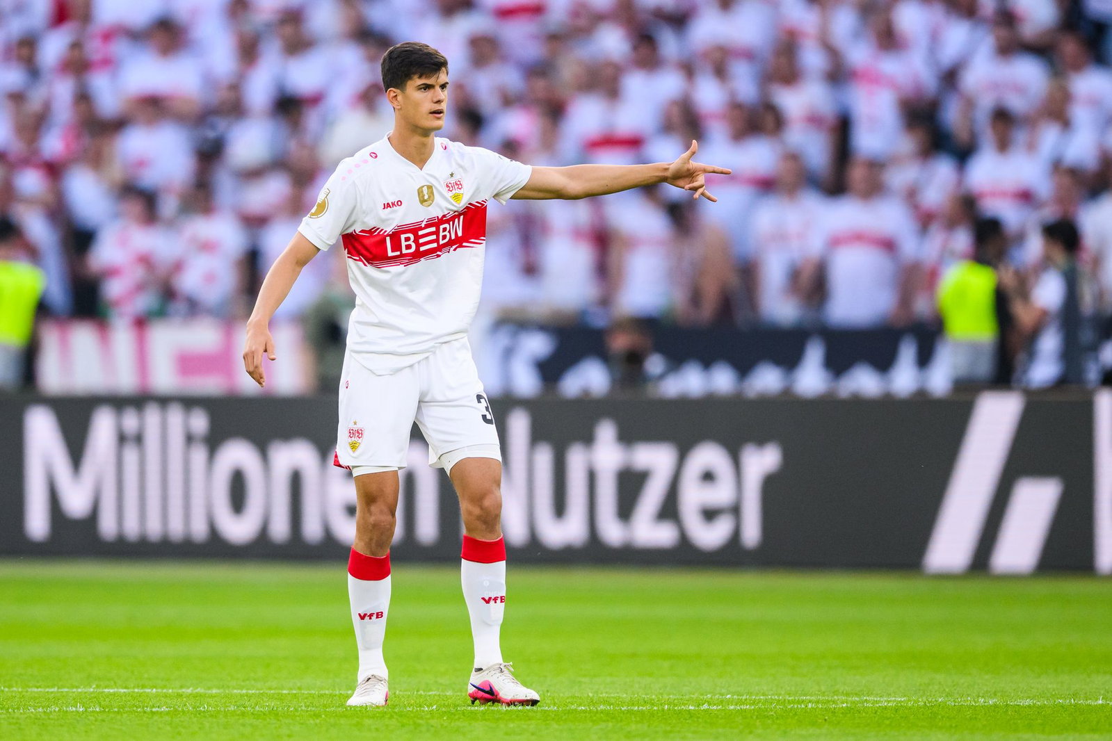 Chema Andrés verlässt den VfB und wechselt nach England. (Archivbild)