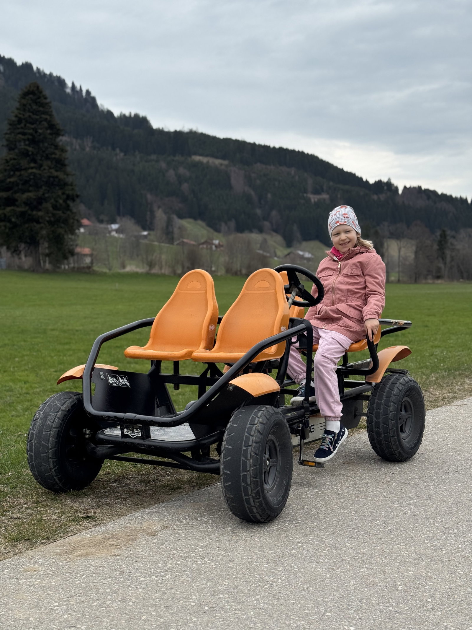 KuR Romi auf Fahrrad