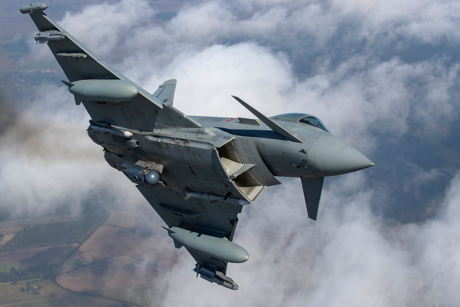 Kampfjets der Nato holen über Litauen eine Drohne vom Himmel. (Archivbild)