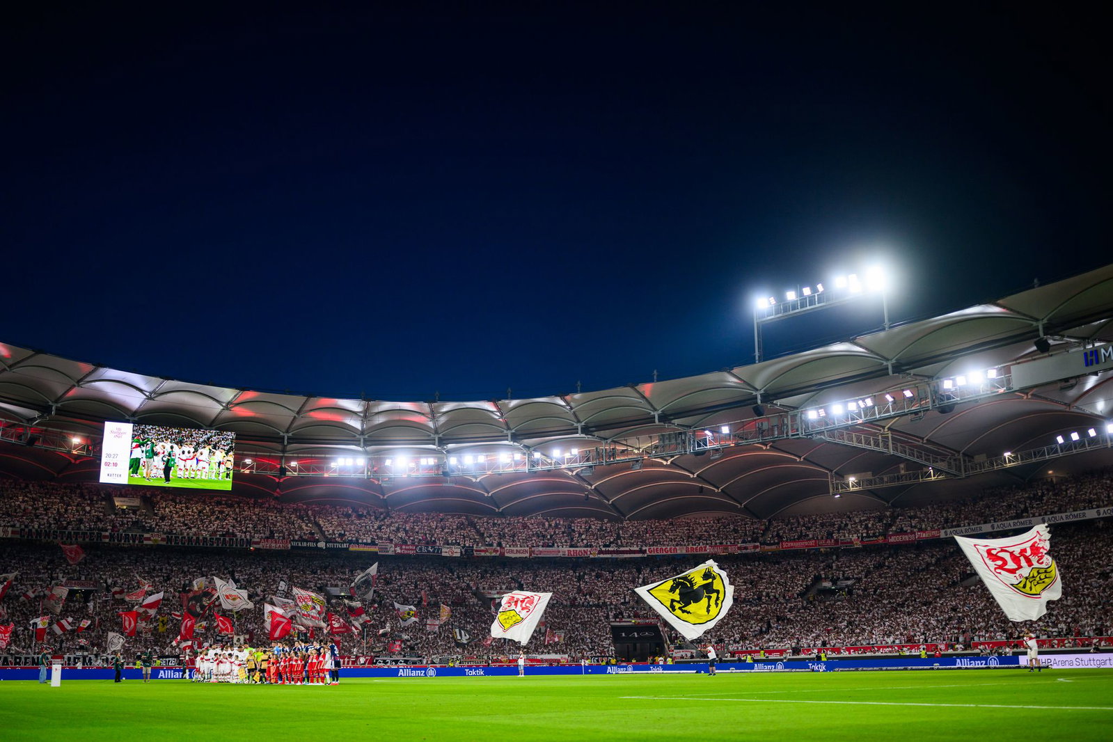 Am Mittwoch erklingt in Stuttgart wieder die Champions-League-Hymne. (Archivbild)