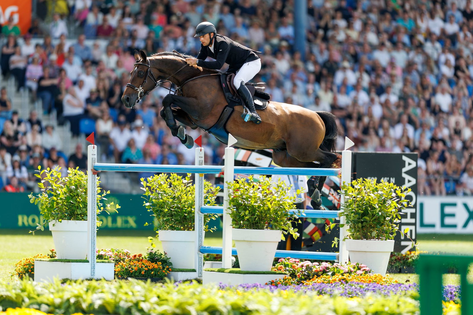 Richard Vogel hatte durch den Sieg beim Großen Preis von Aachen die Chance auf den Jackpot.