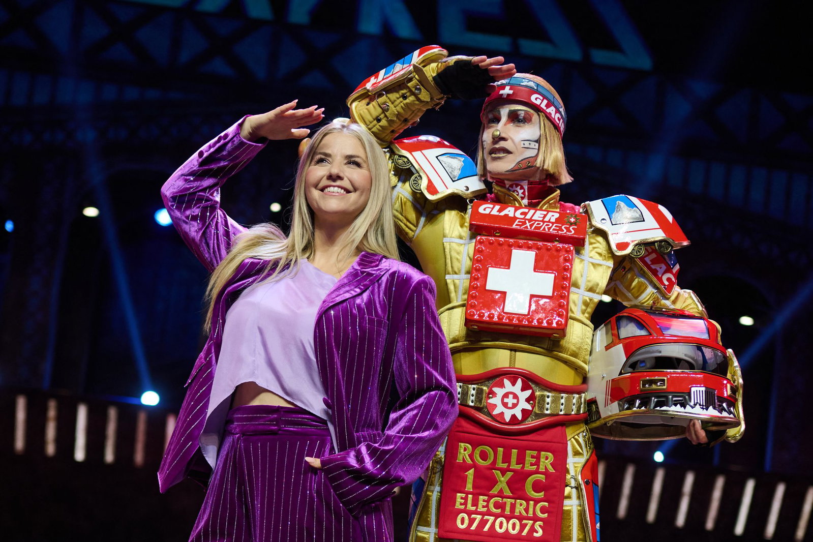 Beatrice Egli präsentierte den neuen Zug «Ticktack».