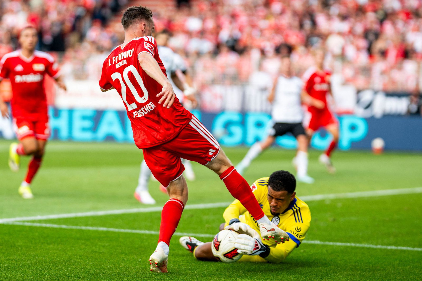 Eintracht-Debüt gegen Union Berlin: Schlussmann Noah Atubolu. (Archivbild)