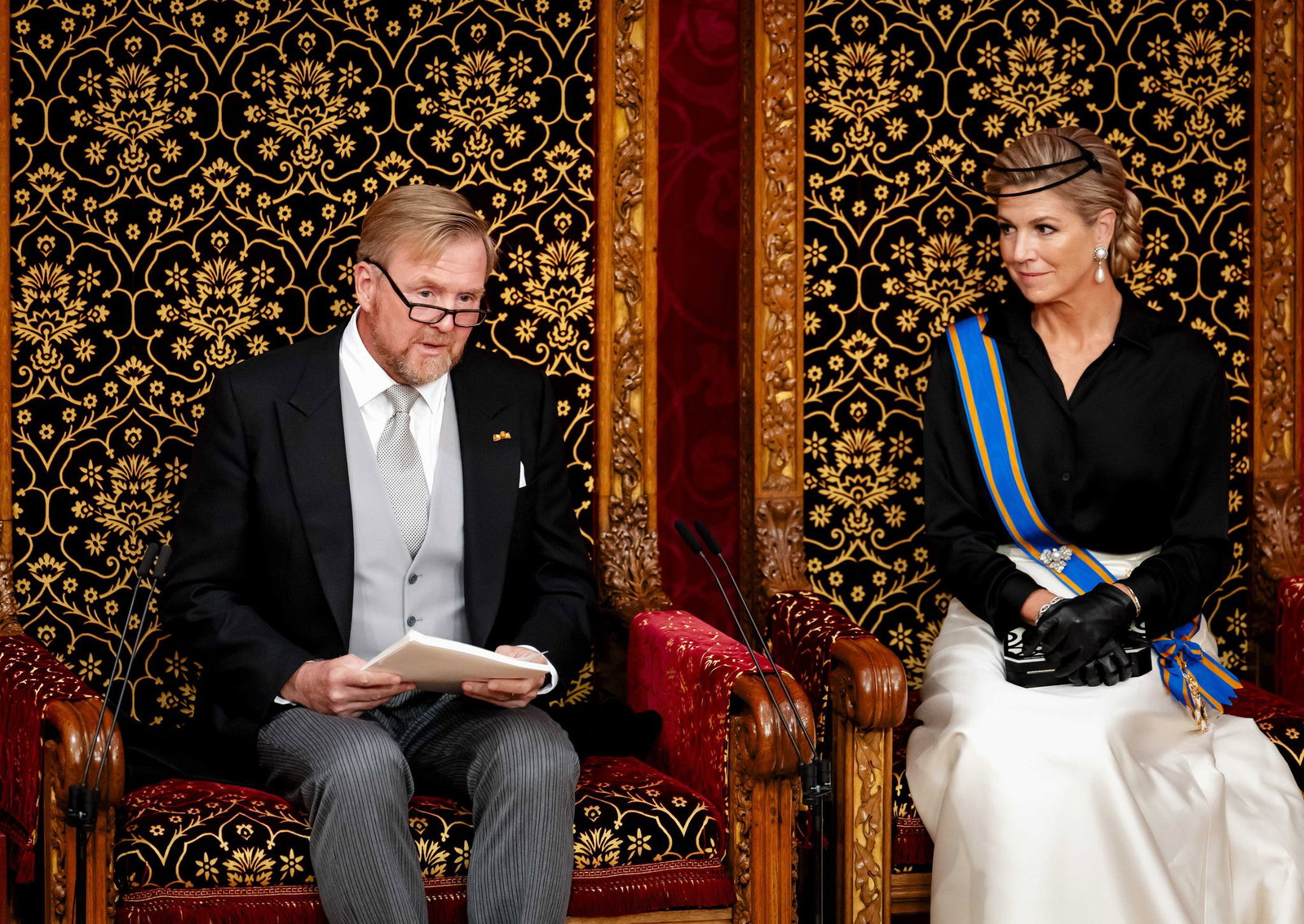 Willem-Alexander und Máxima haben das Parlamentsjahr eröffnet.