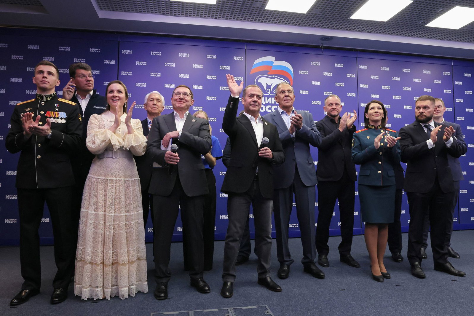 Die Kremlpartei Geeintes Russland ist die maßgebliche politische Kraft hinter dem Krieg gegen die Ukraine.