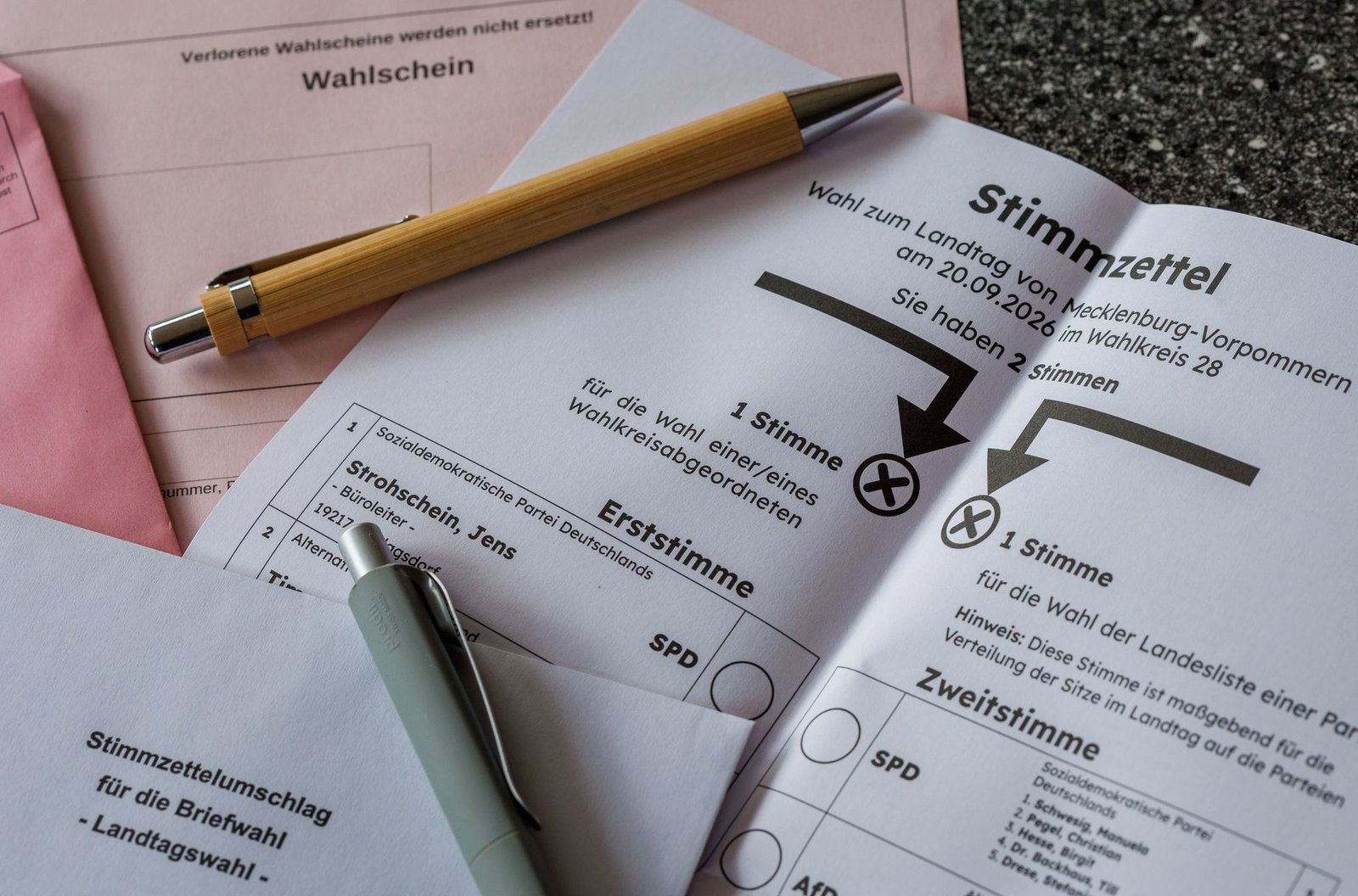 In wenigen Tagen öffnen die Wahllokale in MV für die Landtagswahl. (Symbolbild)