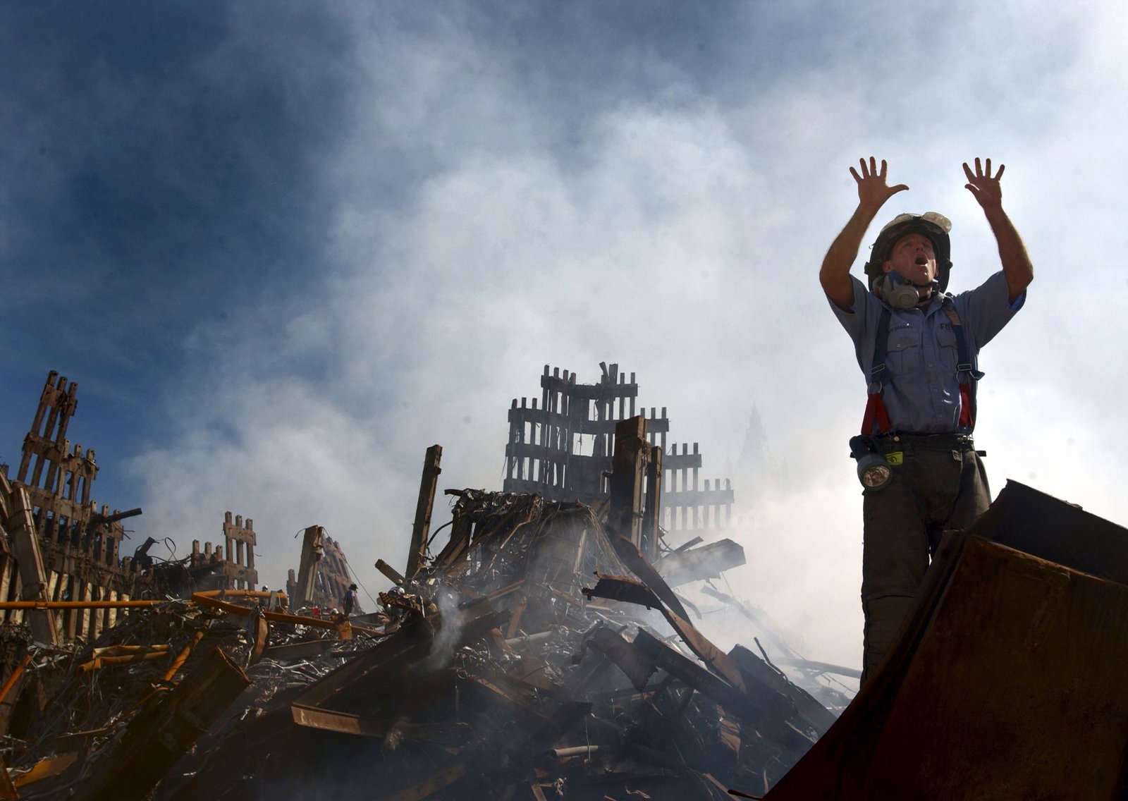 Mehr als 300 Feuerwehrmänner kamen beim Einsturz der Türme des World Trade Centers ums Leben. (Archivbild)