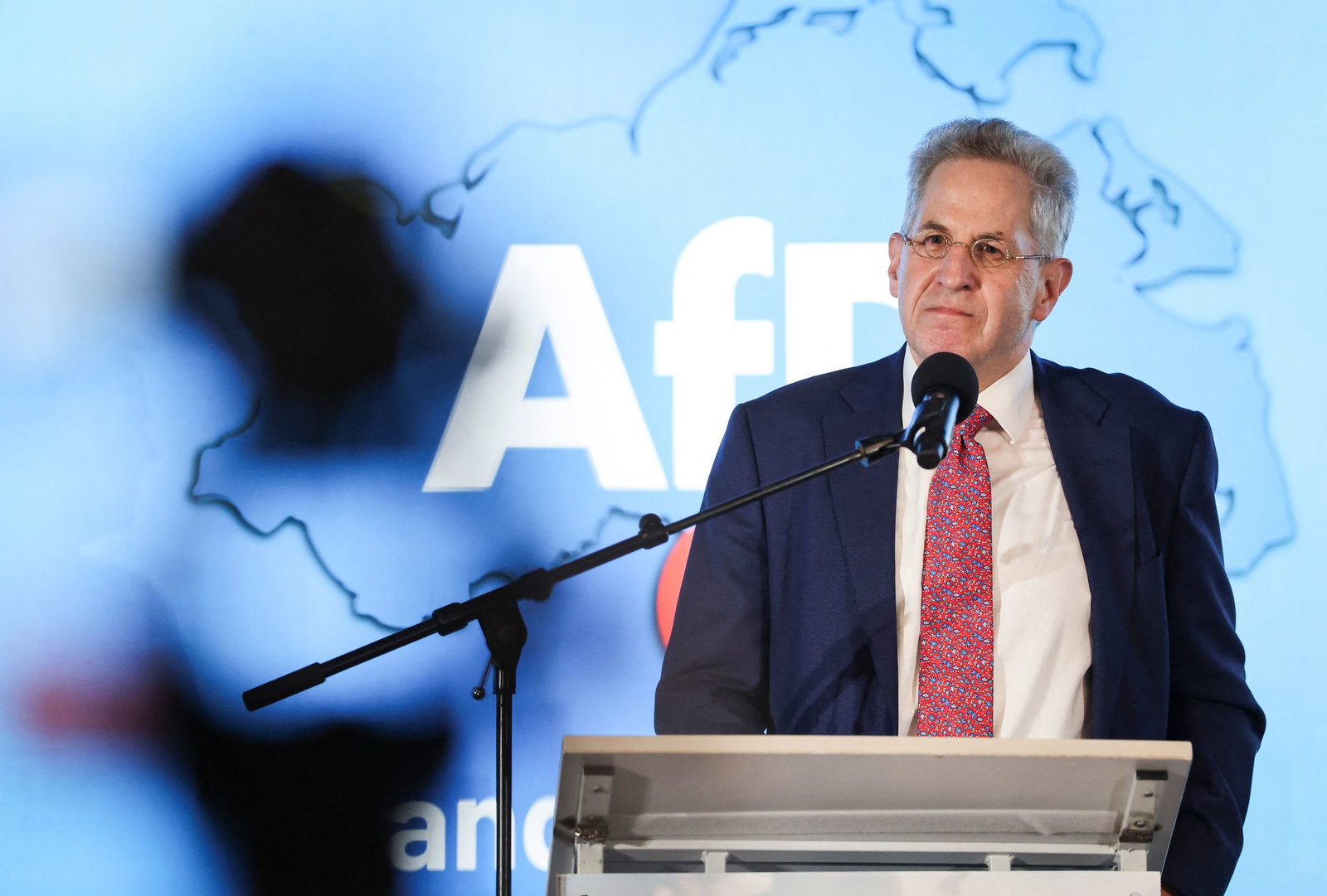 Der frühere Präsident des Bundesamtes für Verfassungsschutz, Hans-Georg Maaßen, hat als Redner bei etlichen AfD-Veranstaltungen gesprochen. (Archivbild)