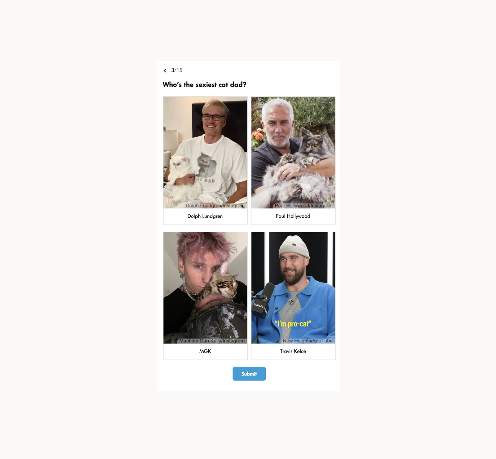 MGK Sexiest Man Alive Voting